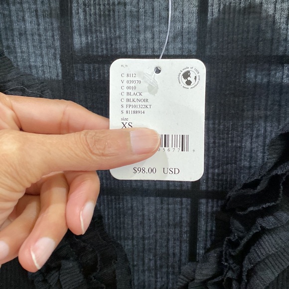 Free People duster/maxi top/cardigan - Picture 5 of 6